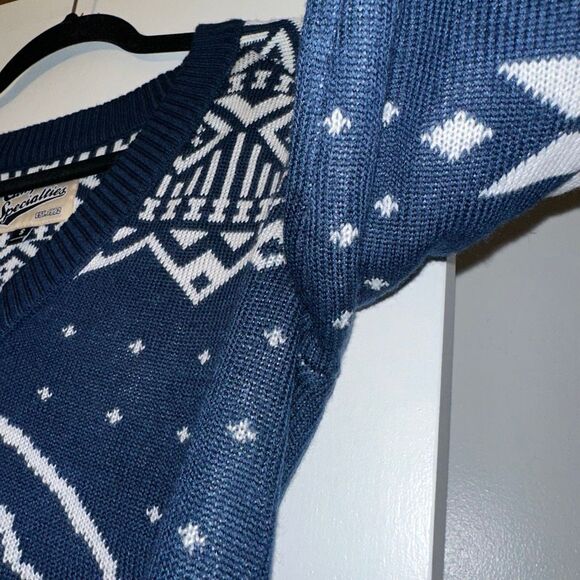 Campus Specialties Penn State Women’s Small Ugly Christmas Sweater V Neck EUC - Picture 4 of 9